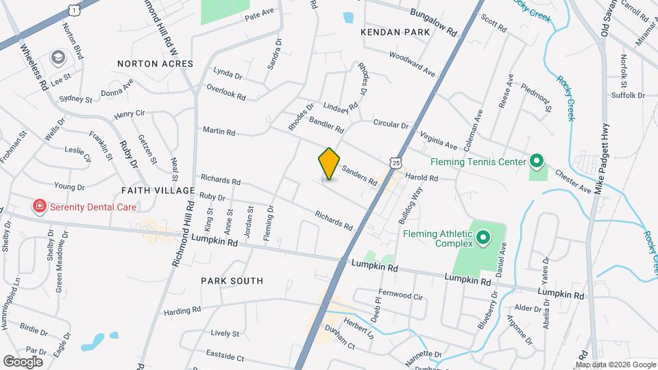 2122 Circular Dr Map and Location Details