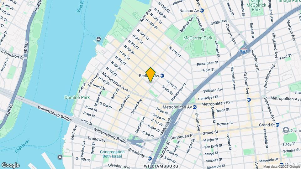 178 N 5th St Map and Location Details