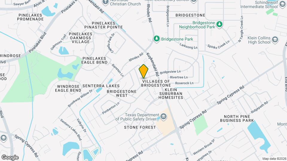 19635 Westbridge Ln Map and Location Details