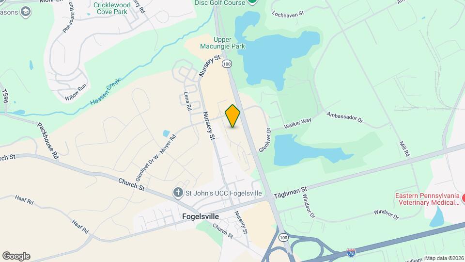 1128 Meadowlark Dr Mapa y Detalles de la Ubicación