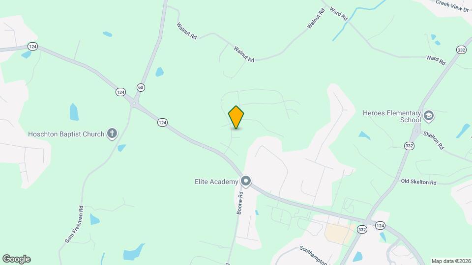 132 Bentwater Wy Map and Location Details