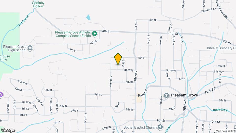 533 9th Terrace Map and Location Details