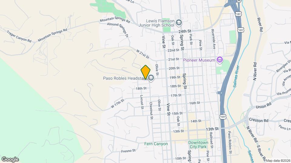 246 19th St Map and Location Details