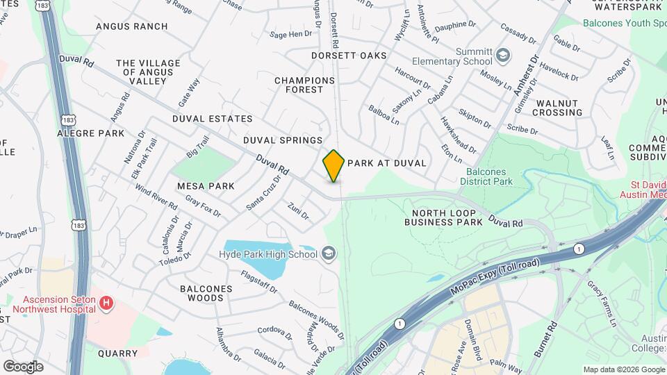 4301 Acropolis Ct Map and Location Details