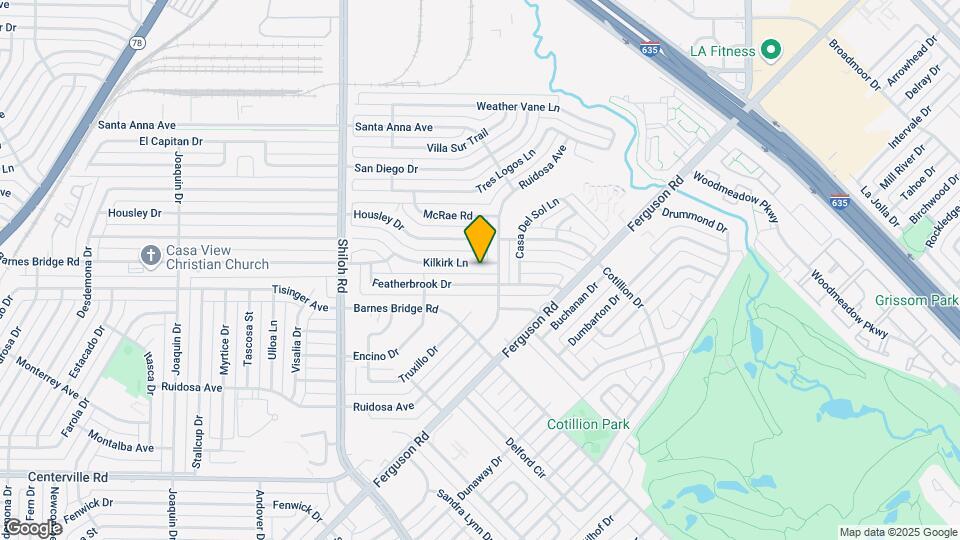 11614 Kilkirk Ln Map and Location Details