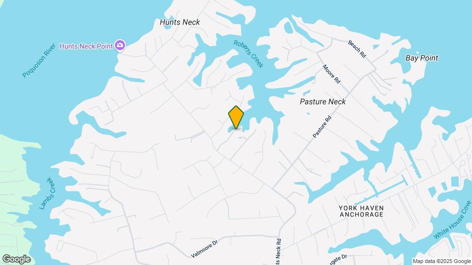 172 B Hunts Neck Rd Map and Location Details