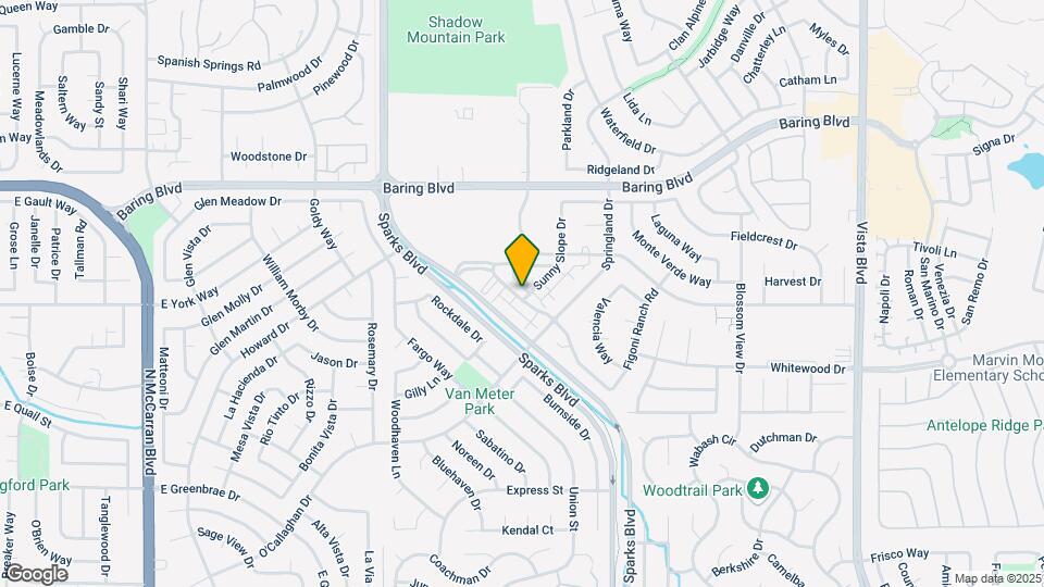 2403 Sunny Slope Dr Map and Location Details