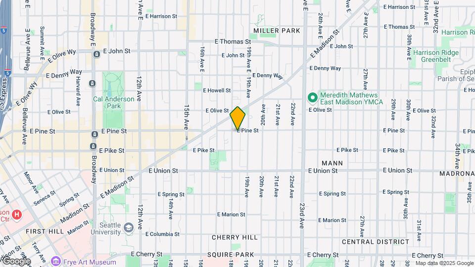 Eighteenth Avenue Mapa y Detalles de la Ubicación