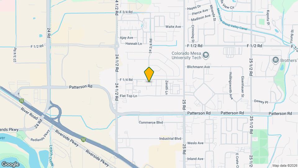 2464 Thunder Mountain Dr, Unit 1003 Map and Location Details