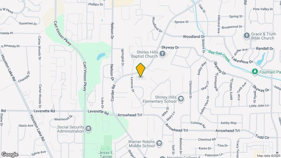 Corder Place Map and Location Details