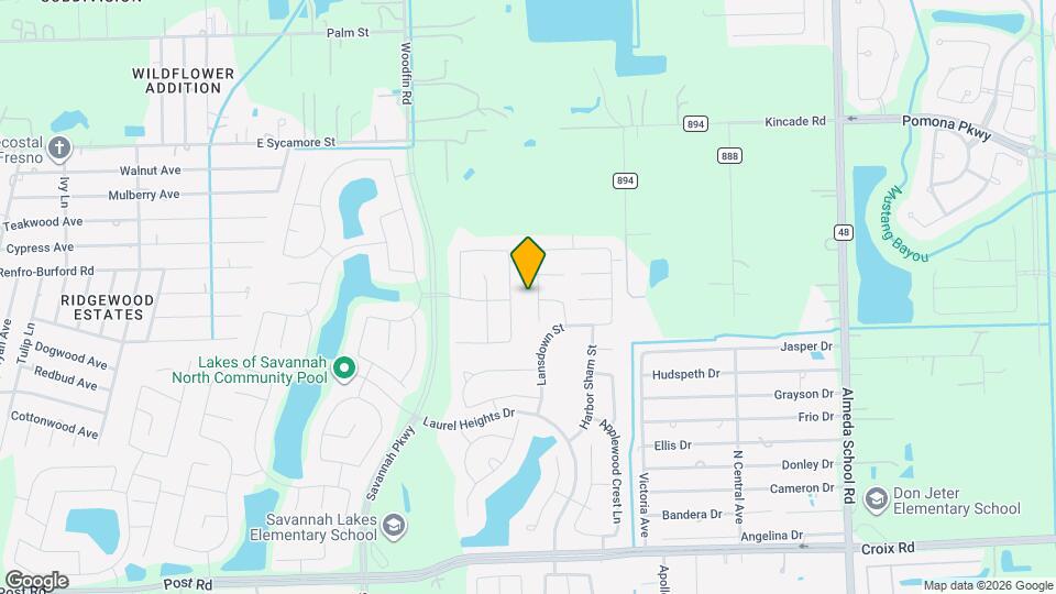 4446 Barnstone Ridge Ln Map and Location Details