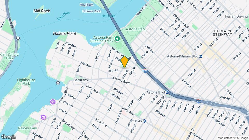2543 21st St Map and Location Details