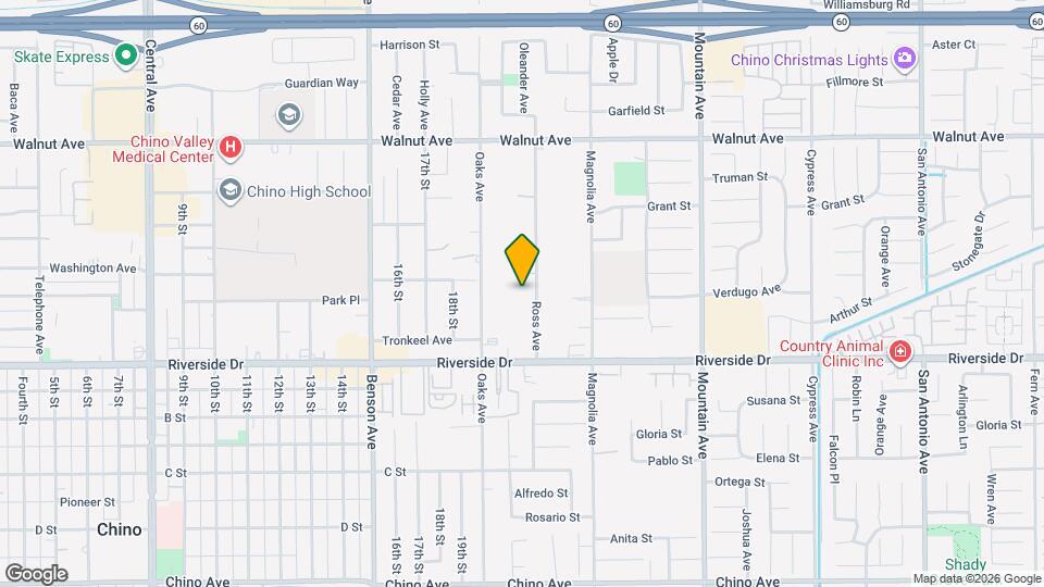 12776 Ross Ave Map and Location Details