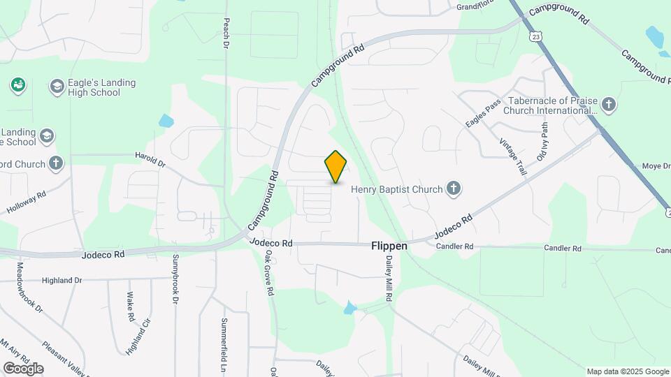 1213 Winwood Dr Map and Location Details