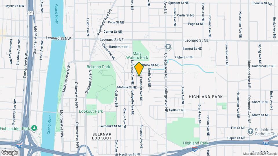 935 Prospect Ave NE Map and Location Details