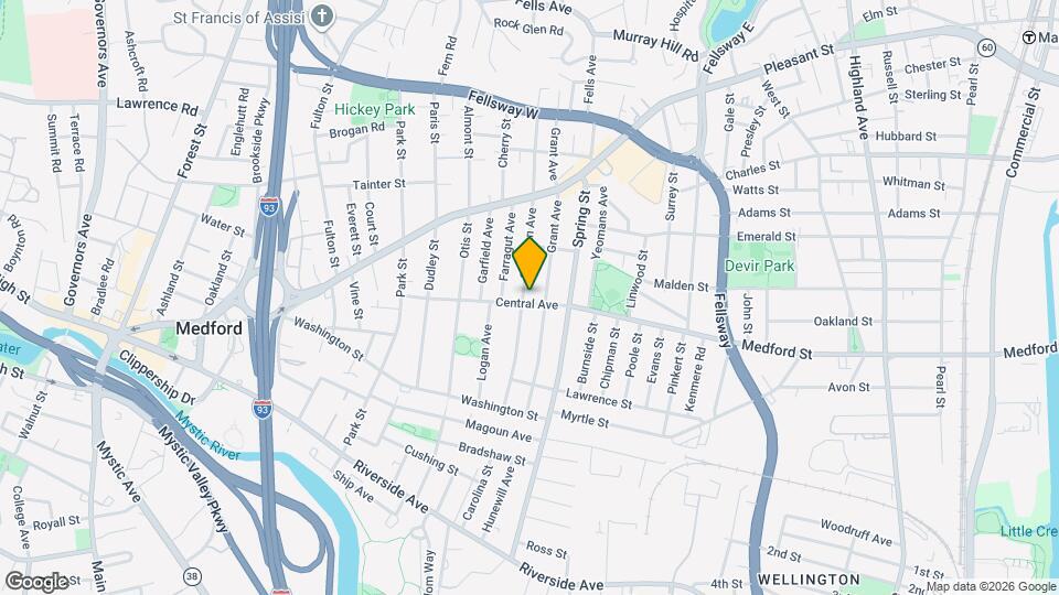 77 Sheridan Ave Map and Location Details