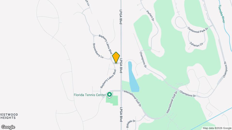 313 Bayberry Lakes Blvd Map and Location Details