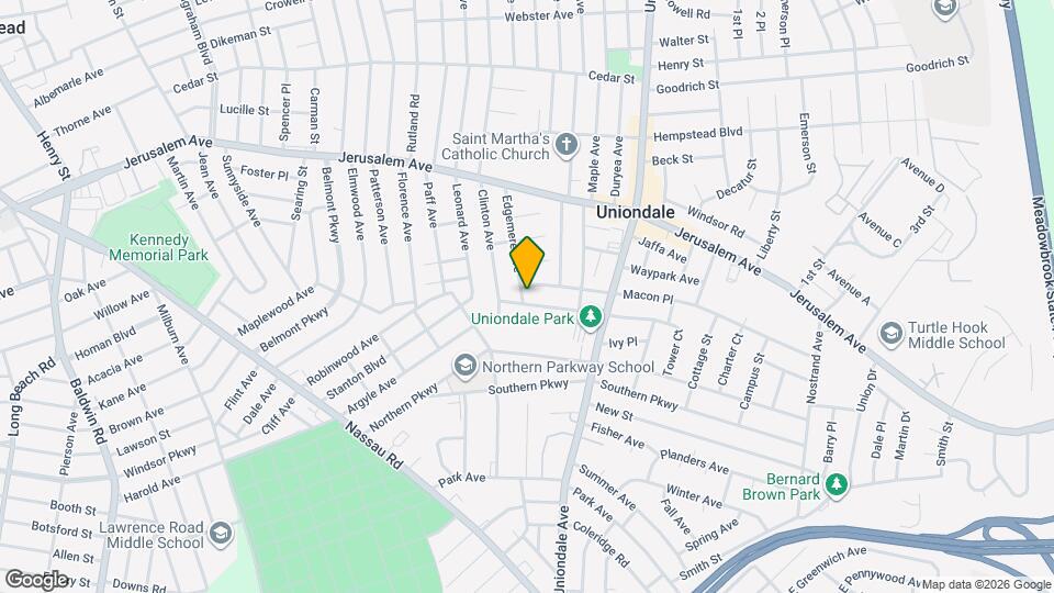 677 Edgemere Ave Mapa y Detalles de la Ubicación
