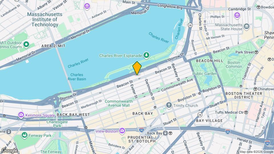 260 Beacon St, Unit 3 Map and Location Details