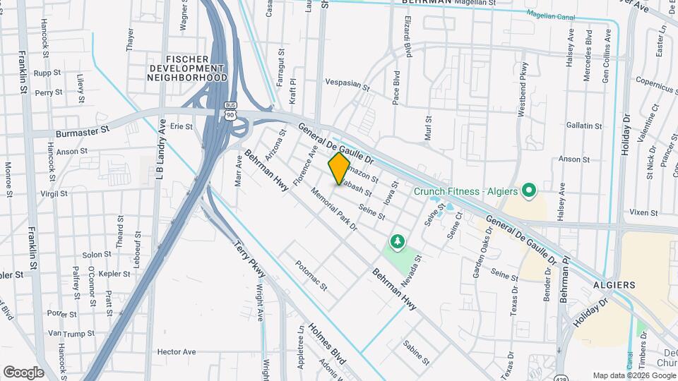 2808 Seine St Map and Location Details