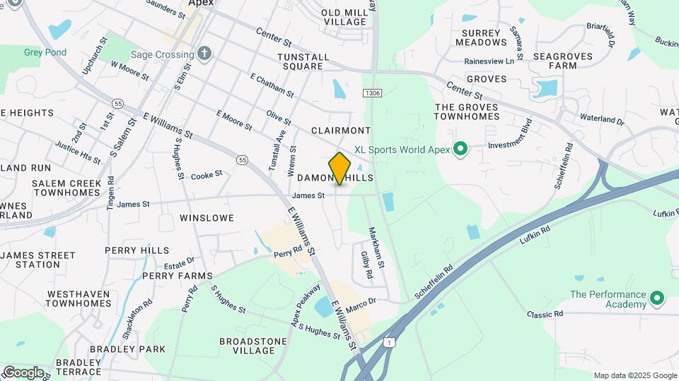 901 James St Map and Location Details