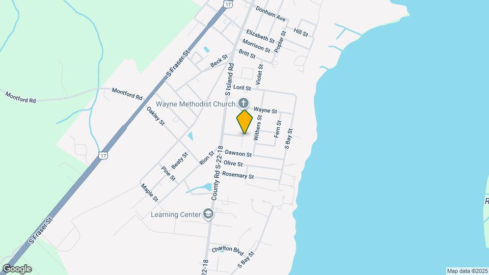 2501 Redwood St Map and Location Details