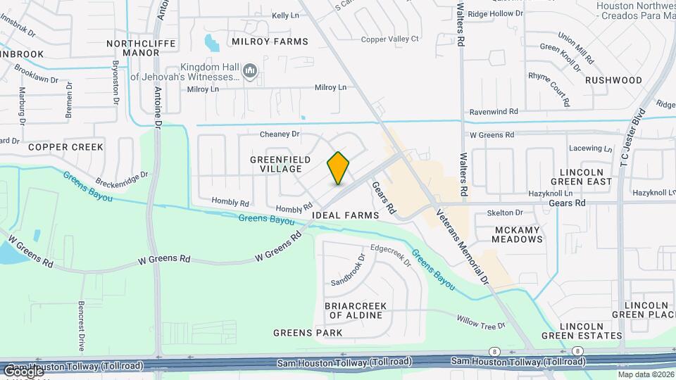 3315 Hombly Rd Map and Location Details