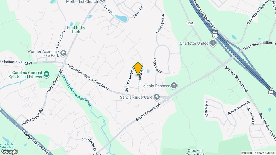 3413 Braefield Dr Mapa y Detalles de la Ubicación