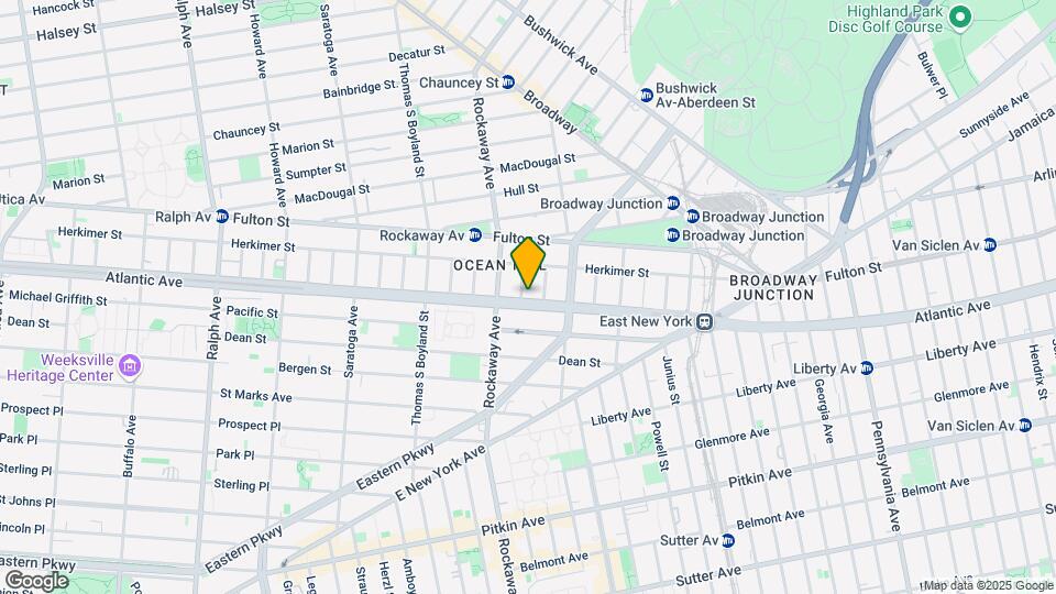 2105 Atlantic Ave Mapa y Detalles de la Ubicación