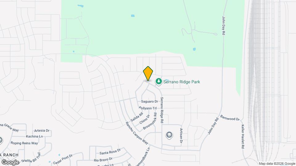 14608 Serrano Ridge Rd Map and Location Details