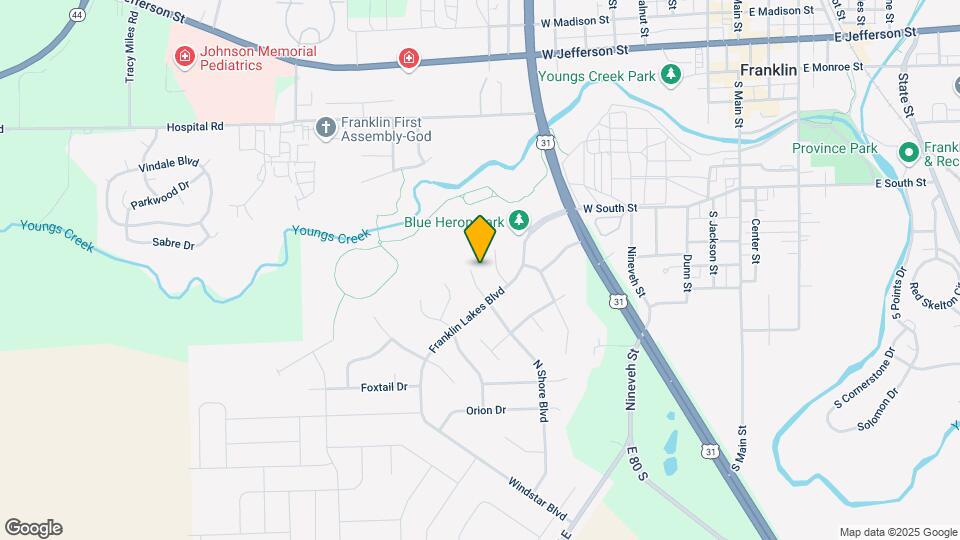 421 N Shore Ct Map and Location Details