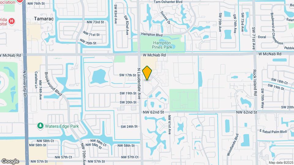 1800 N Lauderdale Ave Map and Location Details