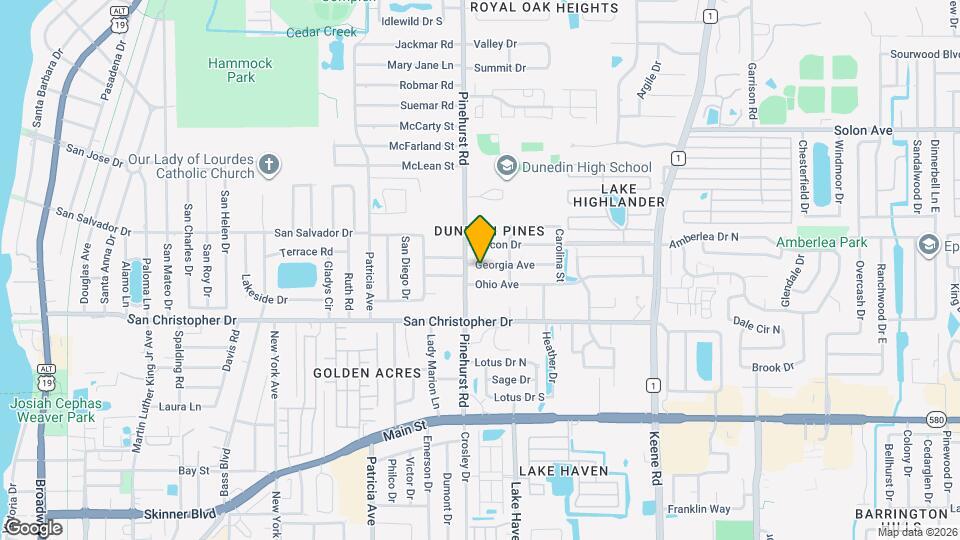 1305 Georgia Ave Map and Location Details