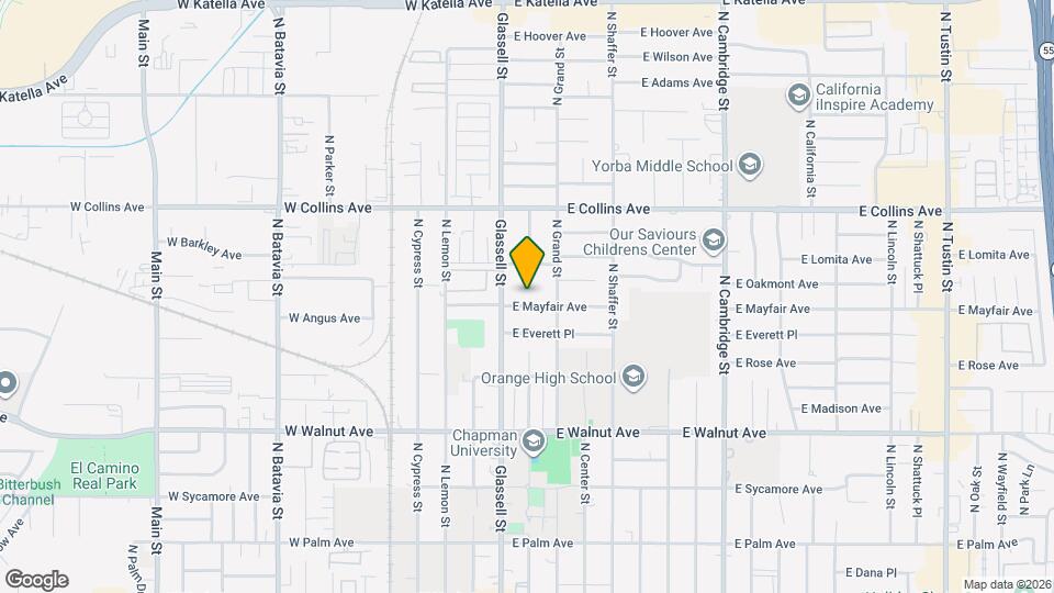 141 E Mayfair Ave Map and Location Details