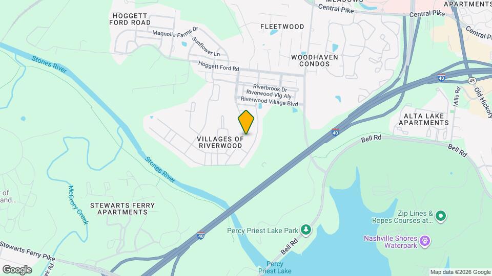 1261 Riverbirch Way Map and Location Details