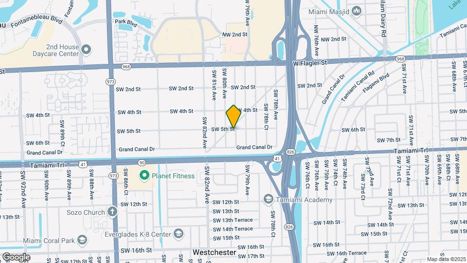 7950 SW 5th St Map and Location Details