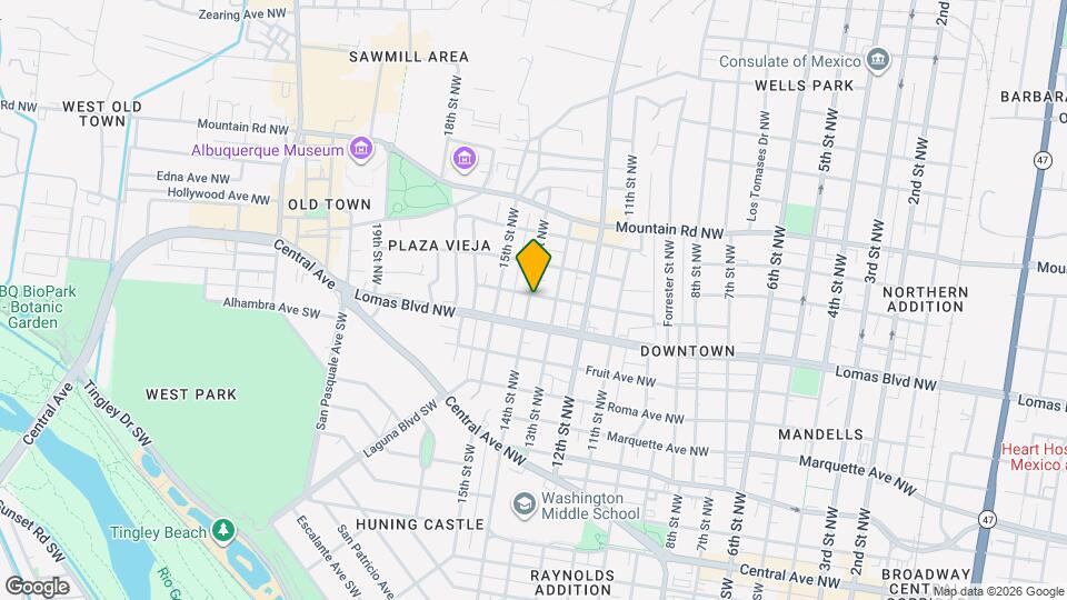 522 14th St NW Map and Location Details