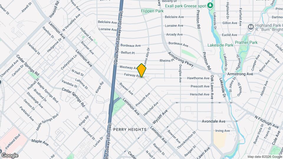 4242 Lomo Alto Dr, Unit N-70 Mapa y Detalles de la Ubicación