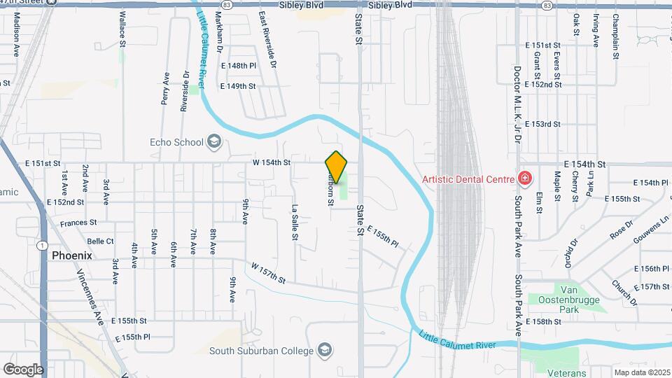 15445 Dearborn St Map and Location Details