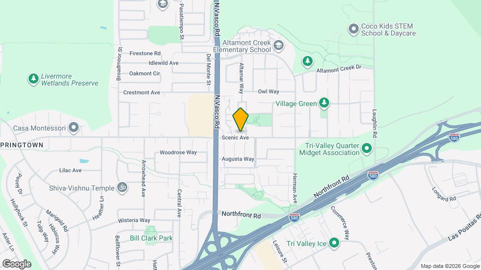 6178 Scenic Ave Map and Location Details