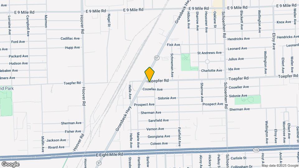 12492 Toepfer Rd Mapa y Detalles de la Ubicación
