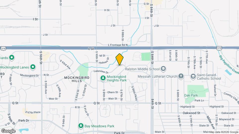 8639 Lakeview Dr Map and Location Details