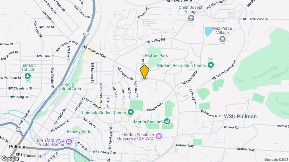 1315 NE Harvey Rd Map and Location Details