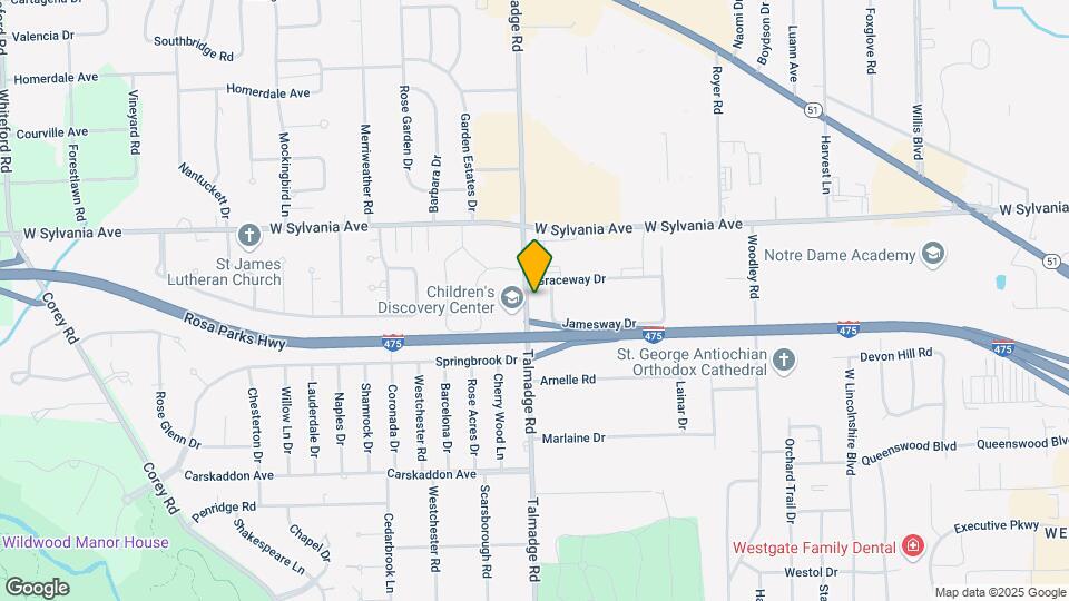 3904 Talmadge Rd Map and Location Details