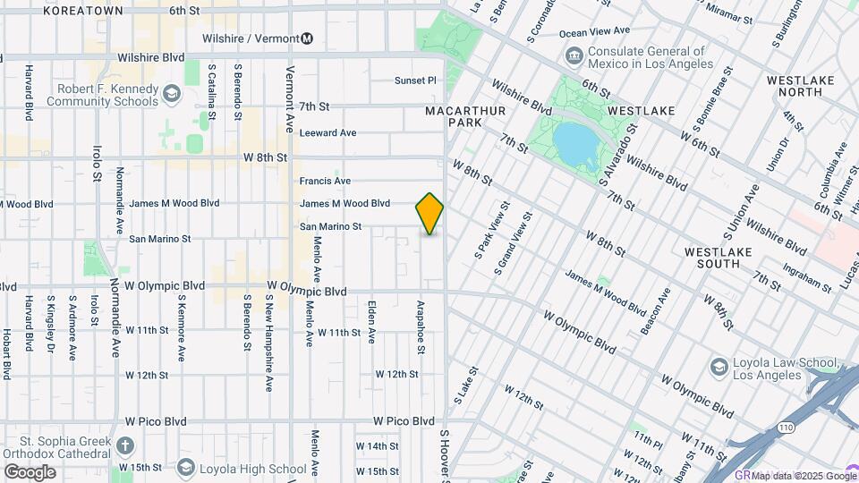 940 Arapahoe St-Unit -209 Map and Location Details