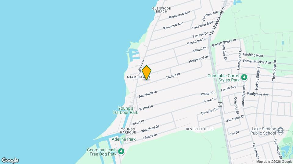 350 Tampa Dr Map and Location Details