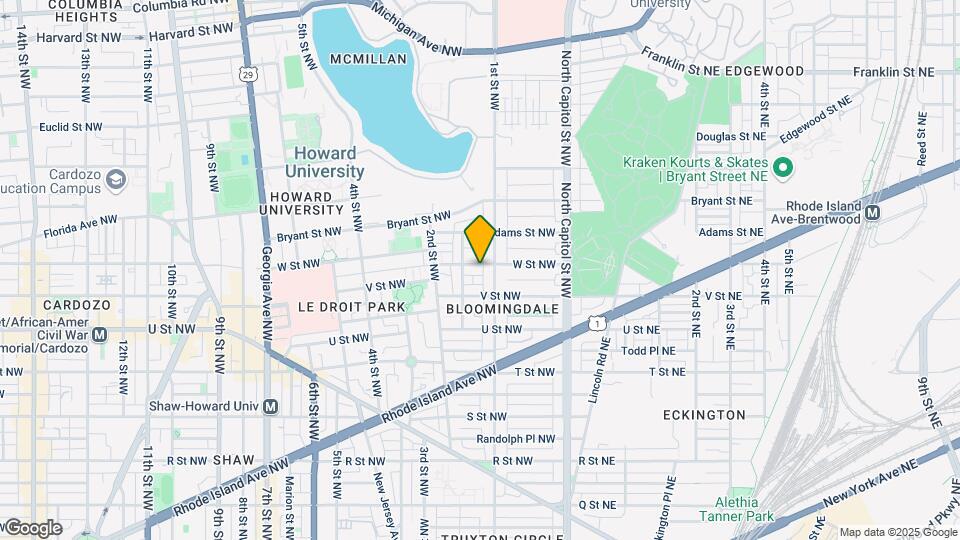 118 W St NW Map and Location Details