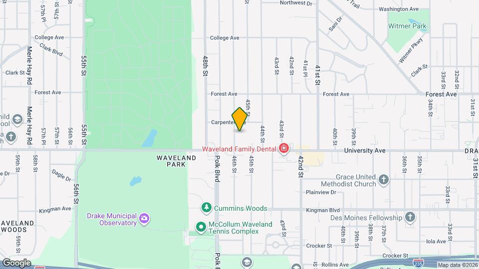 1227 46th St Map and Location Details