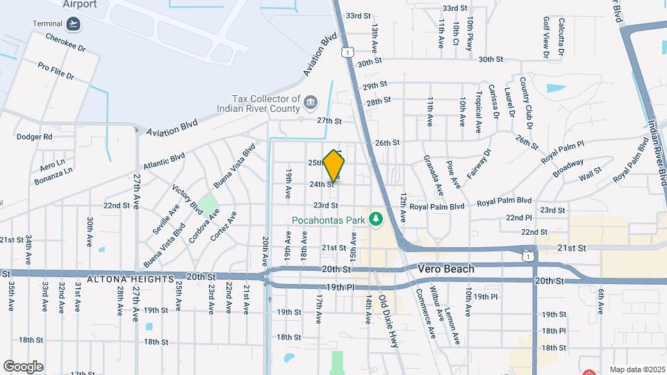 2365 16th Ave Map and Location Details