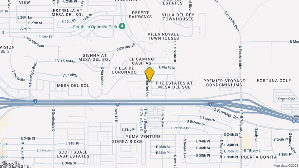 10772 S Ave Primavera Map and Location Details